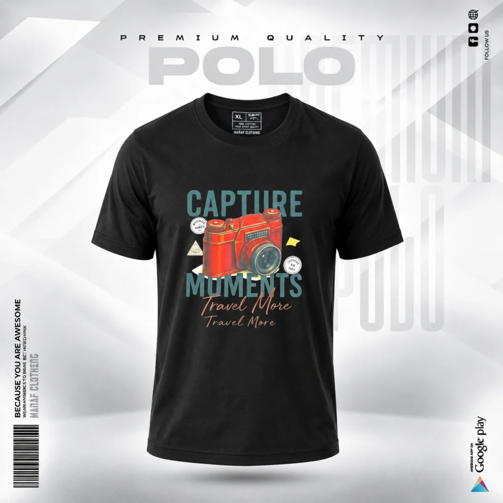 Black t shirt for men Best price in Bangladesh