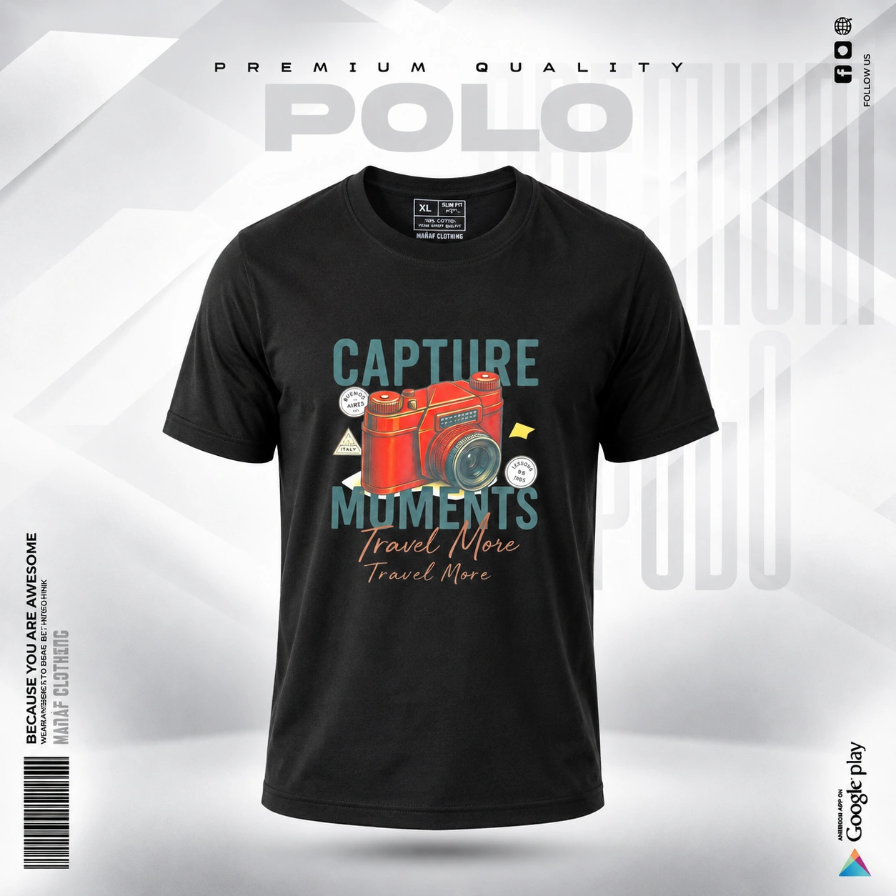 Black t shirt for men Best price in Bangladesh